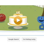 Google celebrate 15th birthday with Hummingbird